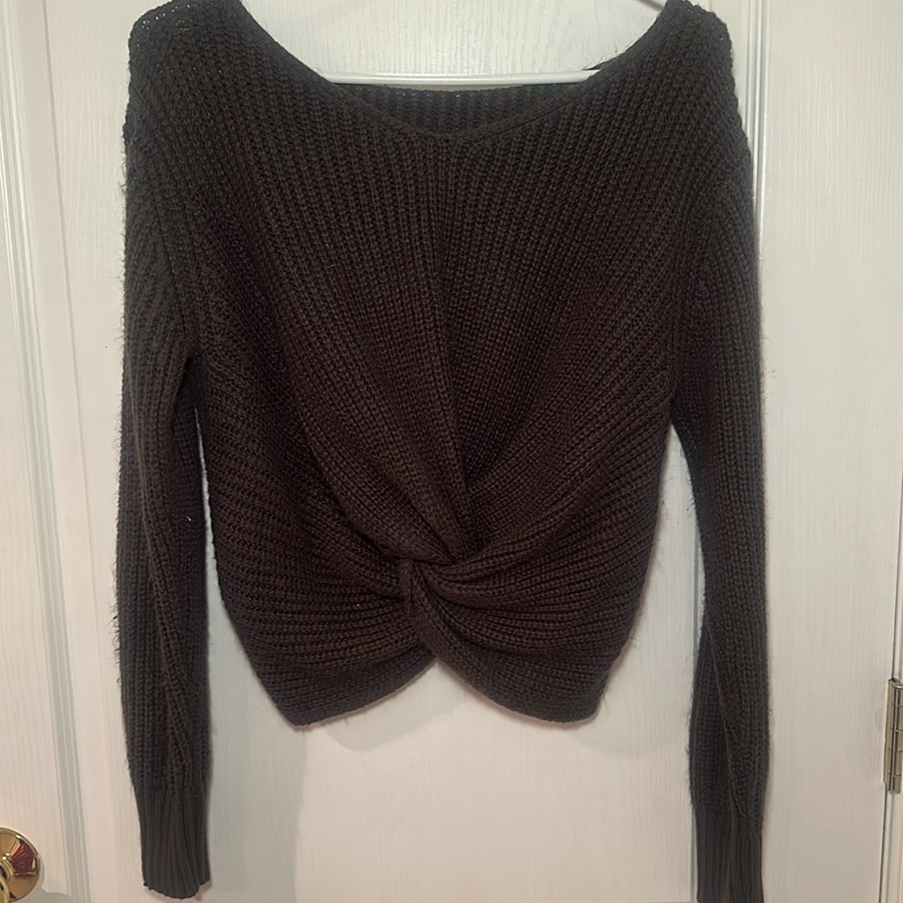 cropped sweater